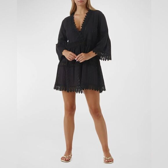 Melissa Odabash
Victoria Lace-Trim Babydoll Mini Dress - Picture 6 of 6